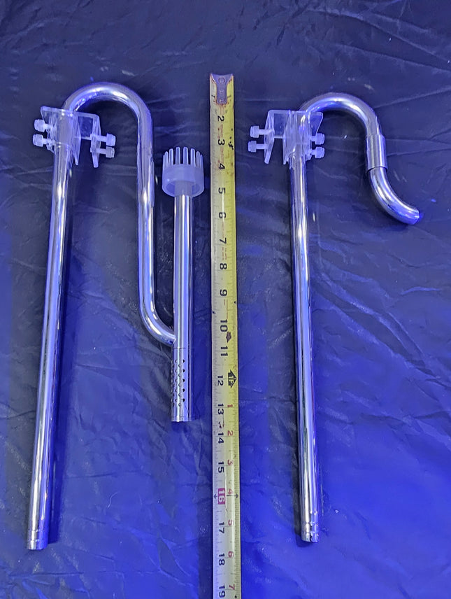 Used Jardli stainless steel Lilly tubes w surface skimmer
